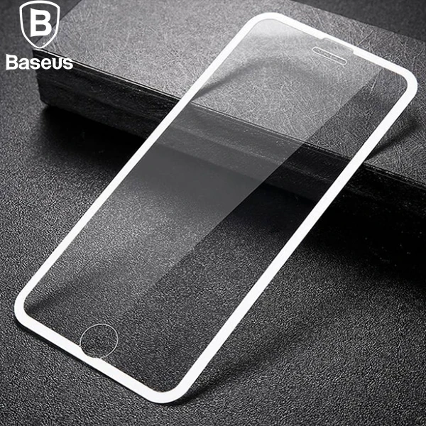 Baseus İPhone 8 Plus 7 Plus 6S-6Plus 3D 023mm Full Kırılmaz Cam Ekran Koruyucu