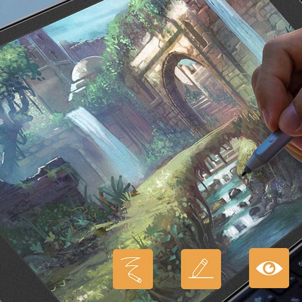 ALLY iPad 10.2 Paper Like Film Darbe Emici Pet Ekran Koruyucu (2021-2020-2019)