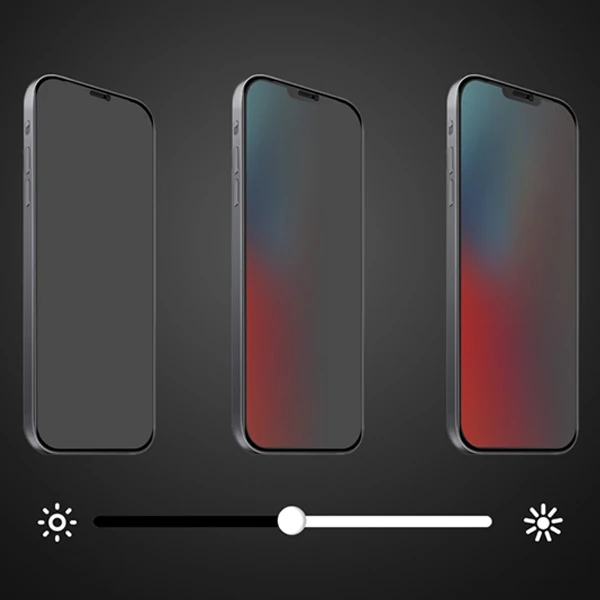 ALLY İPhone 1212 PRO 6.1 3D Full Privacy Gizlilik Cam Ekran Koruyucu Anti-Spy