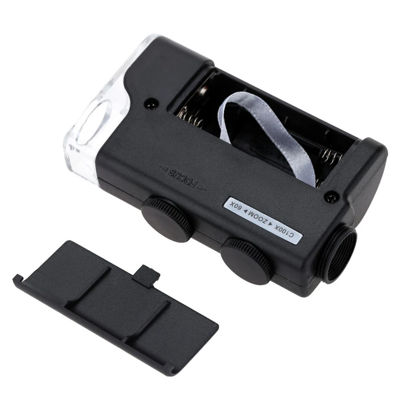 Ally 7751 60x100 Uv Led Işıklı Ayarlabilir Çok Fonksiyonlu Büyüteç