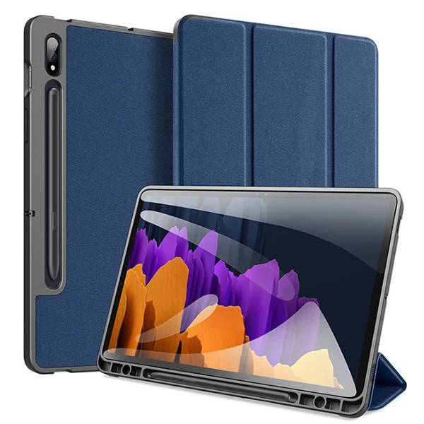 Dux Ducis Galaxy Tab S8 Plus (X800/X806) S7FE (T730/T736B) S7 Plus (T970/T976B) Kılıf Domo Series