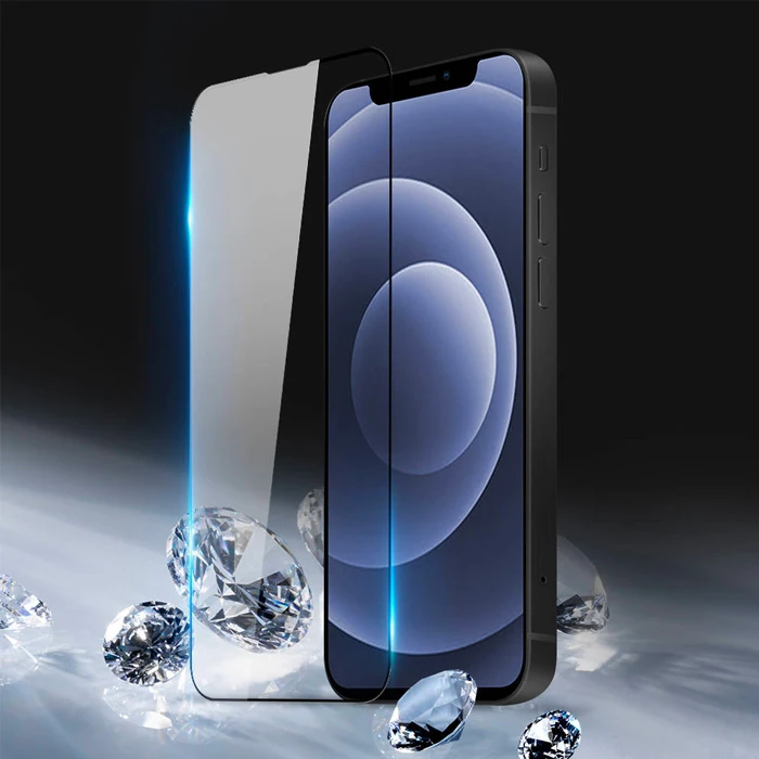 Dux Ducis iPhone 13 Mini 5.4inç Tempered Cam Ekran Koruyucu 10D Full Kaplama