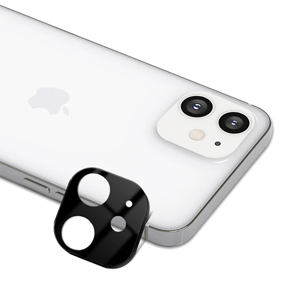 İPhone 12 Mini 3D full Kaplama Tempered Cam Kamera Koruyucu