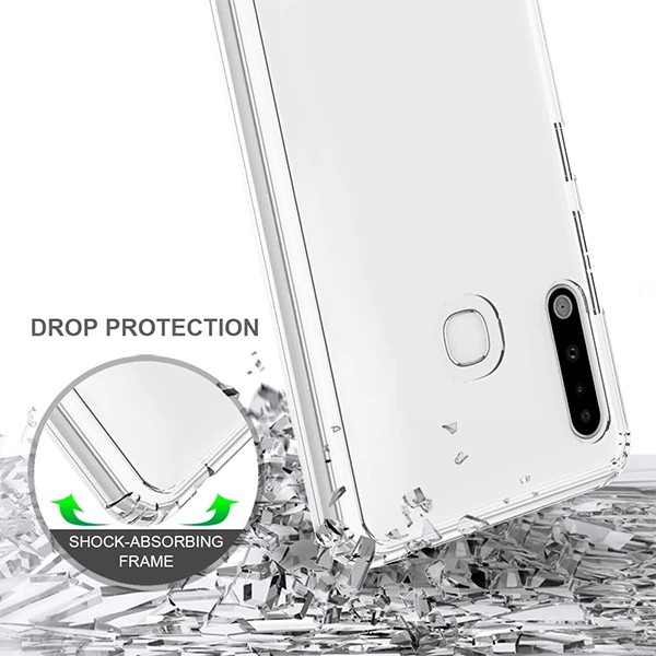 Ally SM Galaxy A70e Anti-Drop Darbe Emici Silikon kılıf Shockproof kılıf