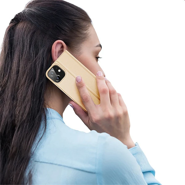 DUX DUCİS İPhone 12/ 12 Pro Kılıf Kapaklı Flip Cover Kılıf Skin Pro Series Kılıf
