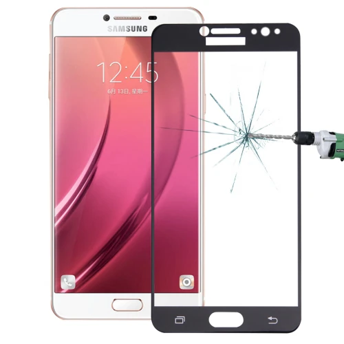 SM Galaxy C8 J7+ Plus 3D Full Kaplama Kırılmaz Cam Ekran Koruyucu