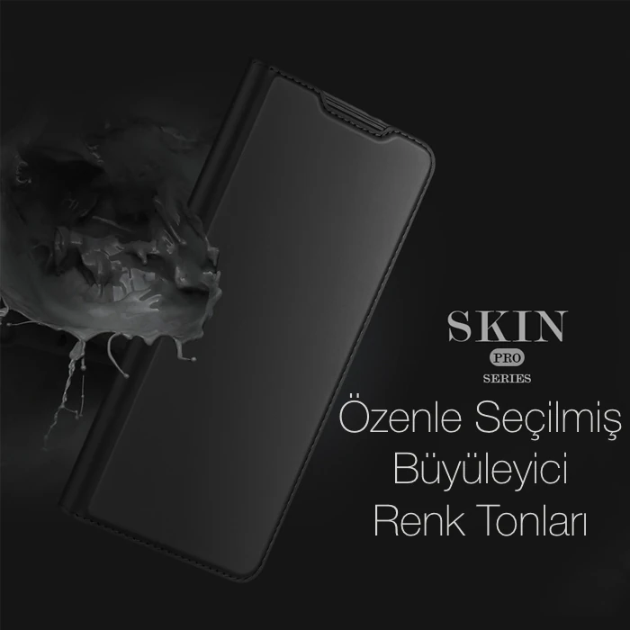 Dux Ducis Xiaomi Mi 11 Lite Kılıf Kapaklı Flip Cover Kılıf SkinPro Series