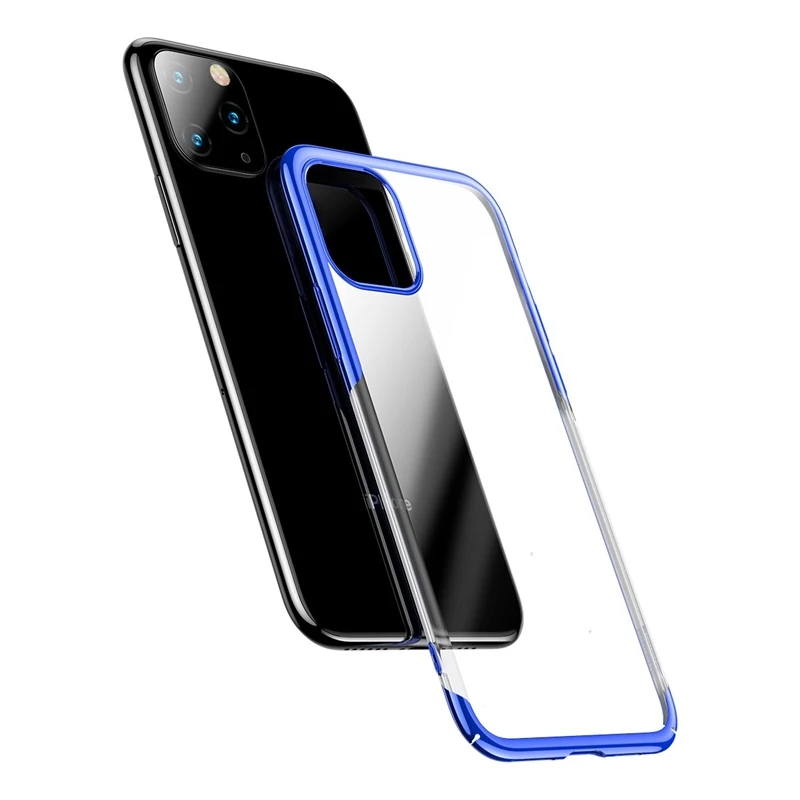 Baseus Glitter Case İPhone 11 Pro Max 6.5 Şeffaf Lüx Silikon Kılıf