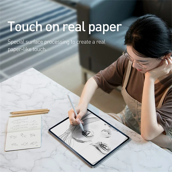 Baseus İPad Pro/air 310.5 İnch Paper Like Film Darbe Emici Pet Ekran Koruyucu