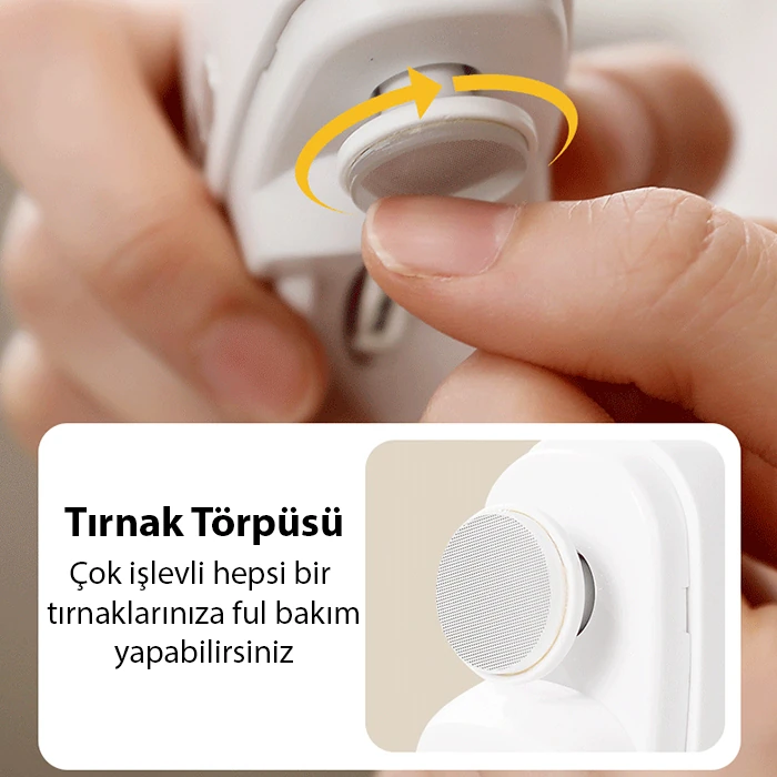 EZERE Elektrikli Tırnak Makası Ve Törpüsü otomatik tırnak makası