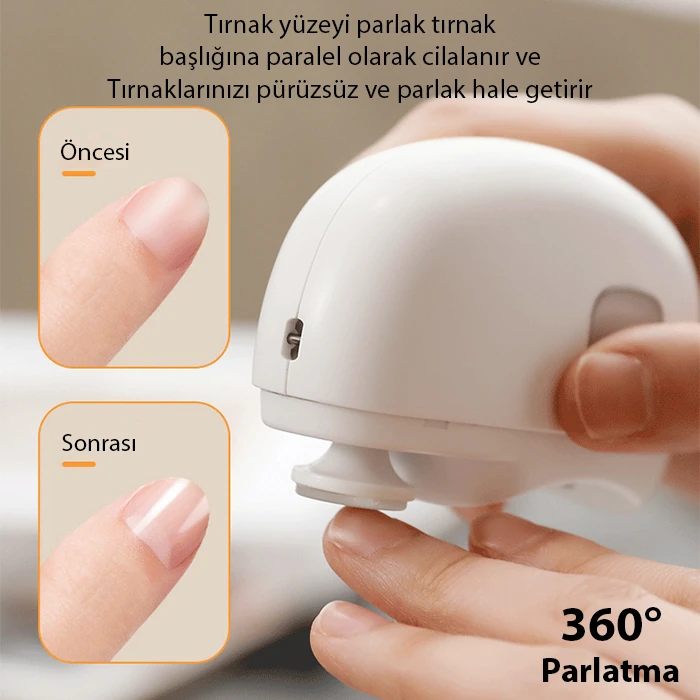 EZERE Elektrikli Tırnak Makası Ve Törpüsü otomatik tırnak makası