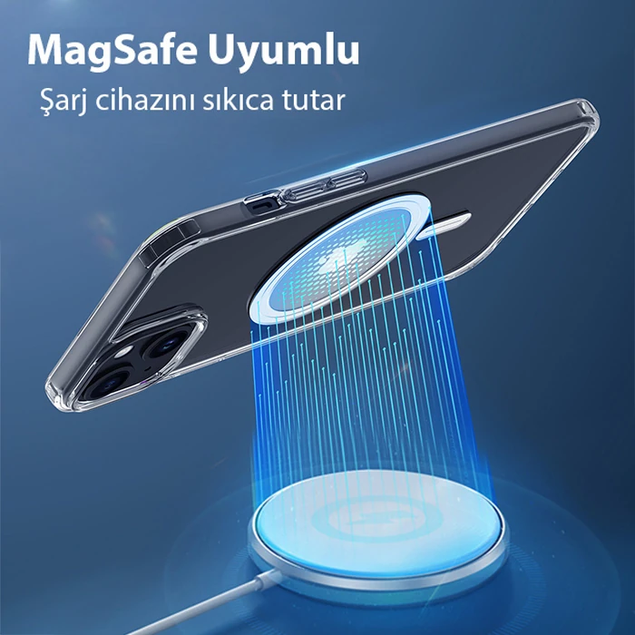 Dux Ducis Clin Mag Series iPhone 15 Magsafe Uyumlu Manyetik Silikon Kılıf