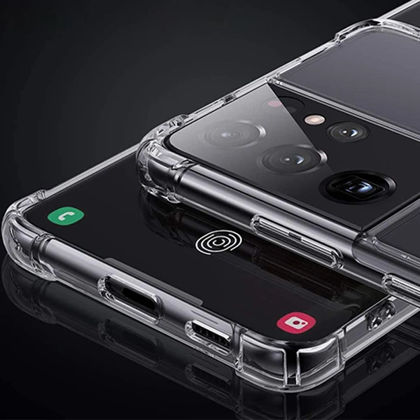 SM Galaxy S21 Ultra - S30 Ultra Shockproof Darbe Emici Silikon Kılıf