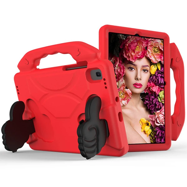 Ally Galaxy Tab S6 Lite P610- P615 Tab 7 10.4 T500-T505 Kılıf Eva Çocuk Shockproof Standlı Taşınabi