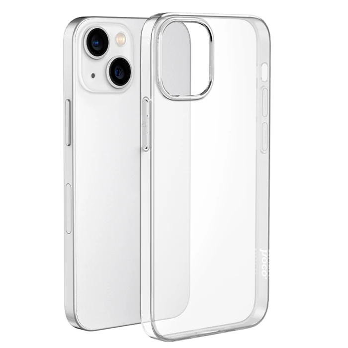 HOCO Light Series TPU iPhone 15 Plus Şeffaf Kılıf