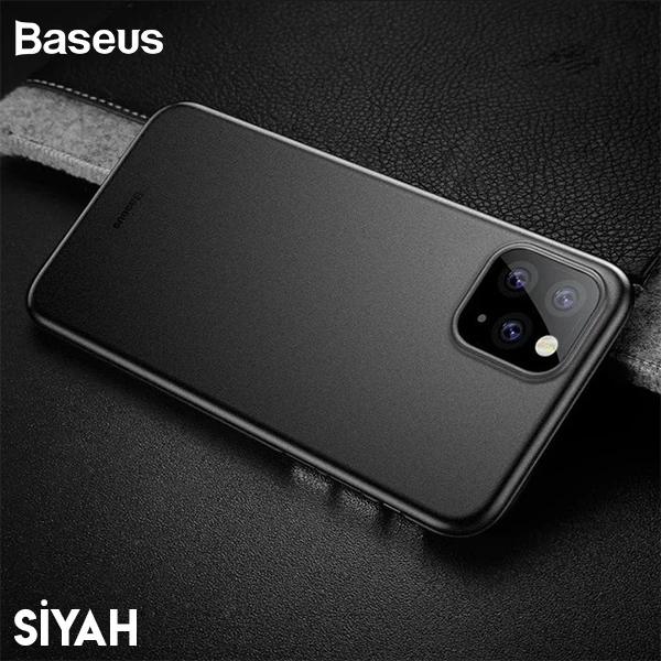 Baseus Wing Case İPhone 11 Pro 5.8 Ultra İnce Lux Mat Şeffaf Kılıf