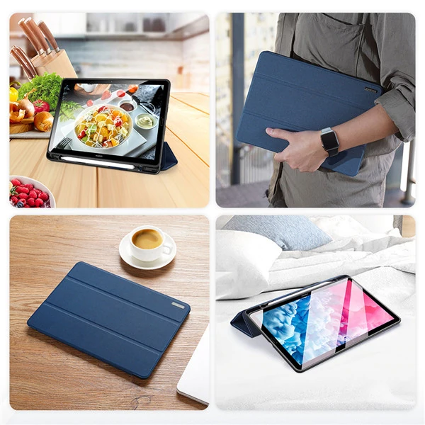 DUX DUCİS Huawei MatePad Pro 10.8 Kılıf Kalem Yerli Soft Tpu Mıknatıslı Domo Kılıf MediaPad M6