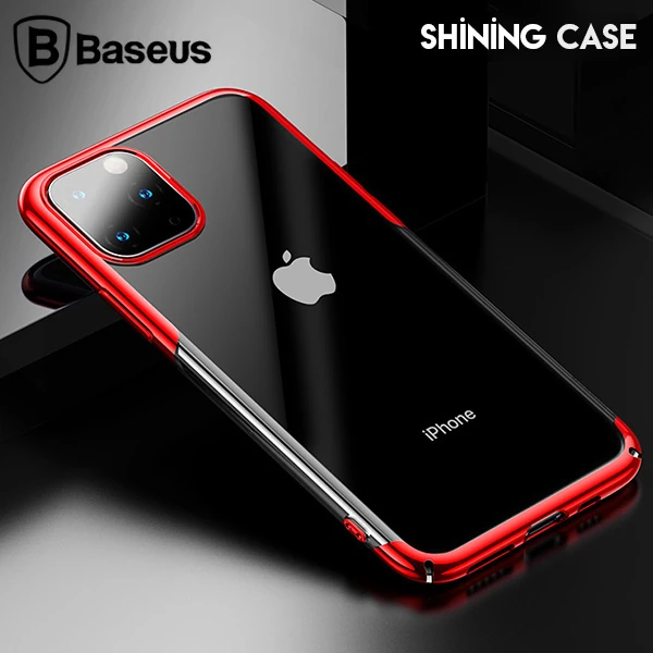Baseus Shining Case İPhone 11 Pro Max 6.5 Ultra ince Silikon Kılıf