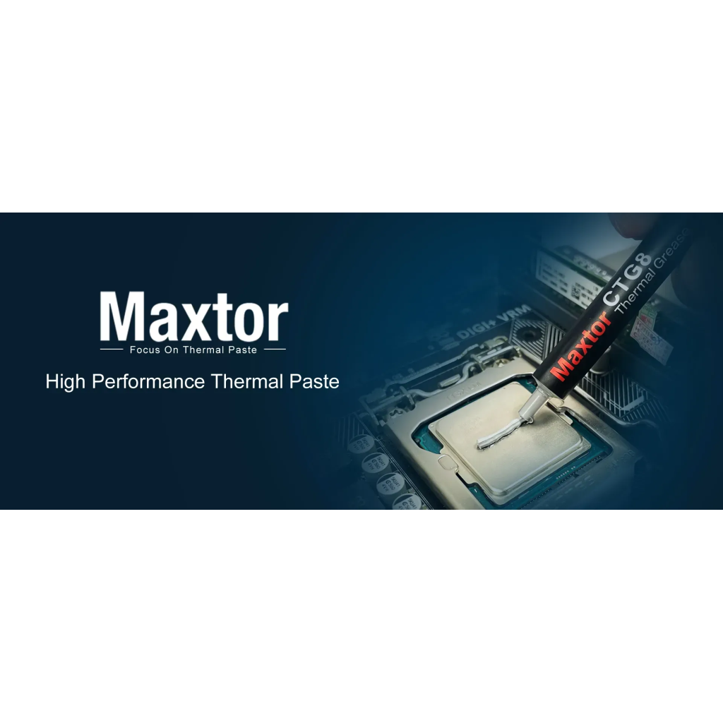 MAXTOR CTG8 2Gram Yüksek Performanslı Termal Macun Termal İletkenlik: 12.8W/mK(1923)