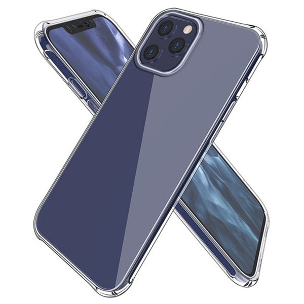 İPhone 12 Pro Max 6.7 Anti-Drop Silikon Kılıf Shockproof Şeffaf kılıf