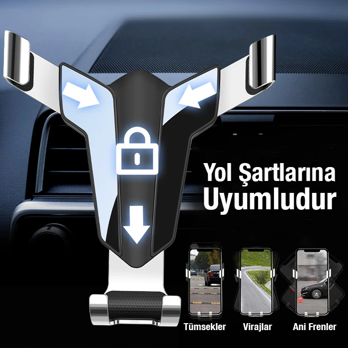 ALLY Araç Havalandırma Bölmesi Telefon Tutucu Big Swordman