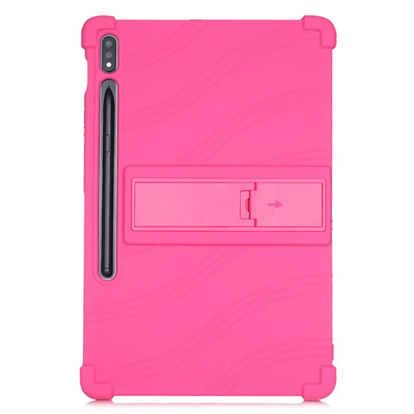 ALLY Galaxy Tab S8 S7 T870 / T875 11 inç Standlı Silikon Kılıf