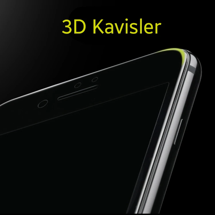 KUULAA İPhone 6S-6 Plus 3d Full Privacy Gizlilik Kırılmaz Cam Ekran Koruyucu