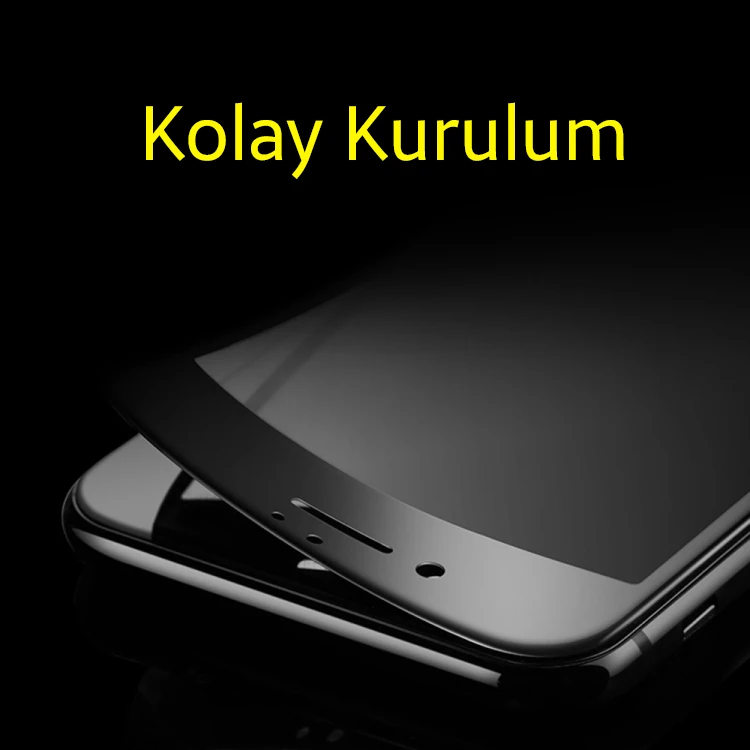 KUULAA İPhone 6S-6 Plus 3d Full Privacy Gizlilik Kırılmaz Cam Ekran Koruyucu