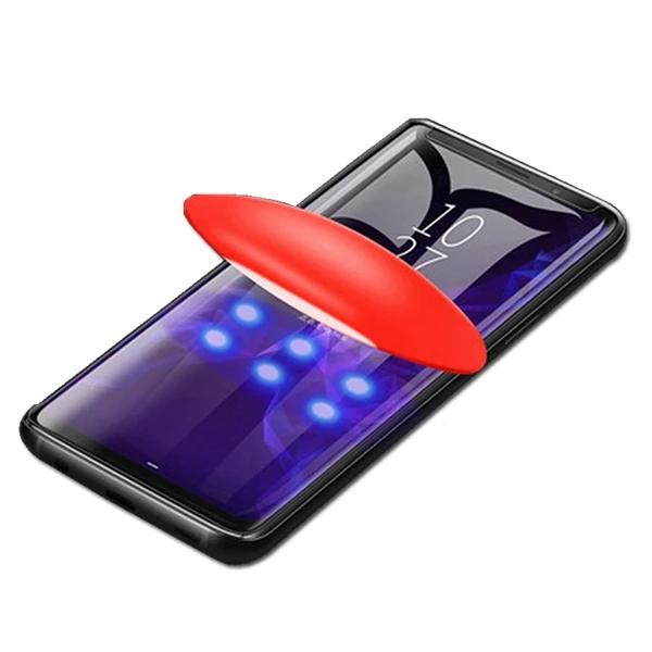 Ally İPhone 11 Pro Max/ Xs Max Full Liquid+Uv Işık 3D Kırılmaz Cam Ekran Koruyucu