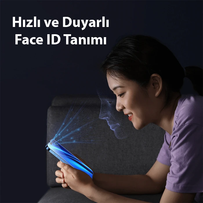 Baseus Crystal iPhone 15 Pro Privacy Full Koruma Tempered Cam Ekran Koruyucu 2 Adet Set