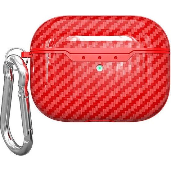 Ally Carbon Case Apple Airpods Pro Carbon Fiber Silikon Kılıf