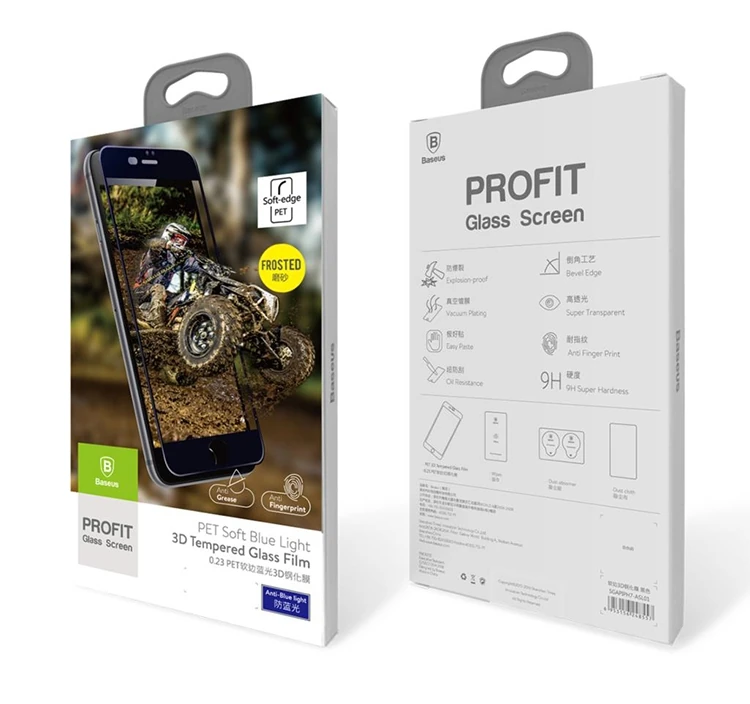 Baseus İPhone 6/ 6S 3D Full Kaplama Kırılmaz Cam Ekran Koruyucu