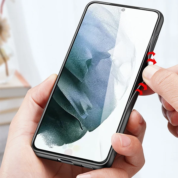 Dux Ducis Sm Galaxy S21 Plus Kılıf Fino Series Premium Arka Koruma Kılıf