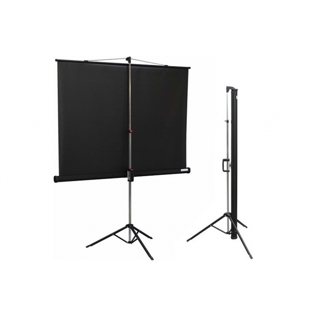 Codegen TX-20 TRIPOD PROJEKSİYON PERDESİ 200X200 (Arkası Siyah Fonlu - Taşınabilir Ayaklı Model)(1923)