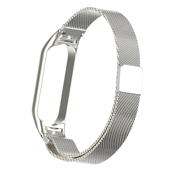 Xiaomi Mi Band 5 Metal Kayış Kordon Milano Loop