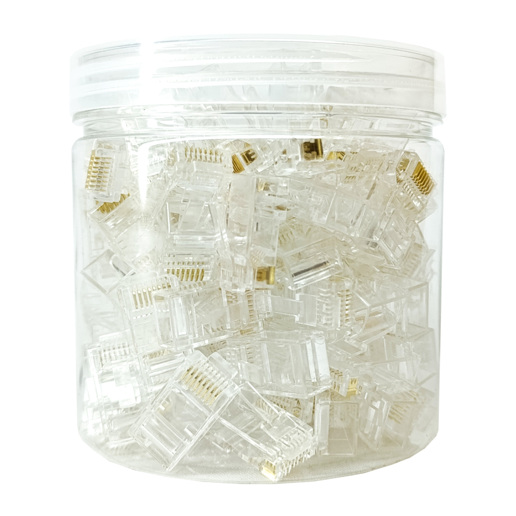 PowerGate PG-J02 RJ45 Yeni Nesil UTP JAC CAT6 (100lü KUTU)(1923)