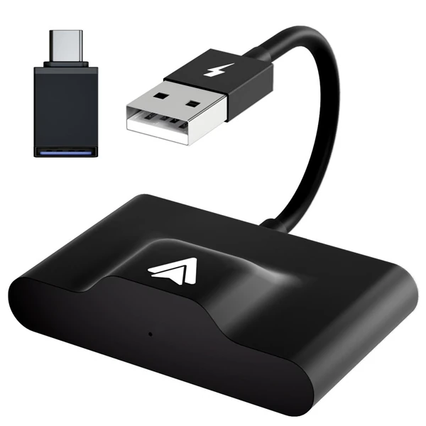 Ally Usb+Type-C Android Kablosuz Carplay Adaptör Çevirici - Youtube Netflix Tiktok Video Yansıtıcı