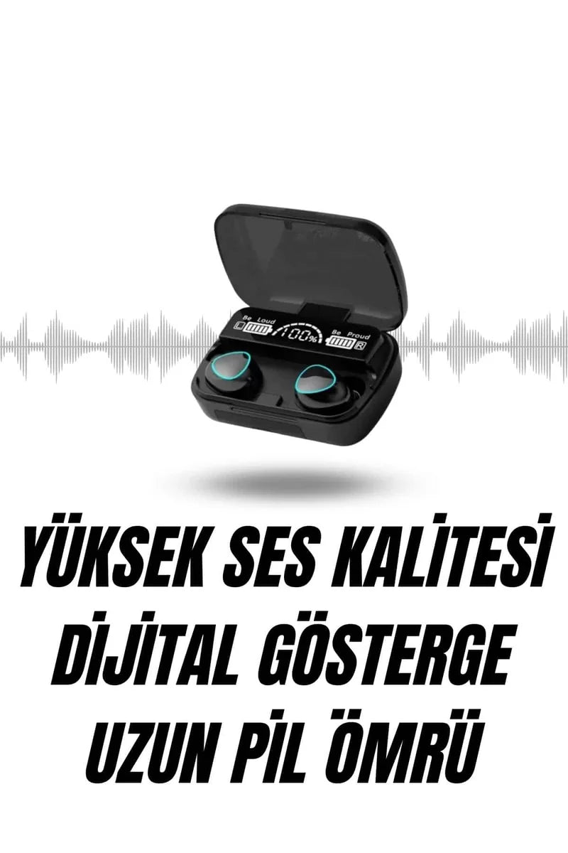 Ucuz Kaliteli Yeni Nesil 7 Kordonlu Akıllı Saat ve Kablosuz Bluetooth Kulaklık ANC Özelliği