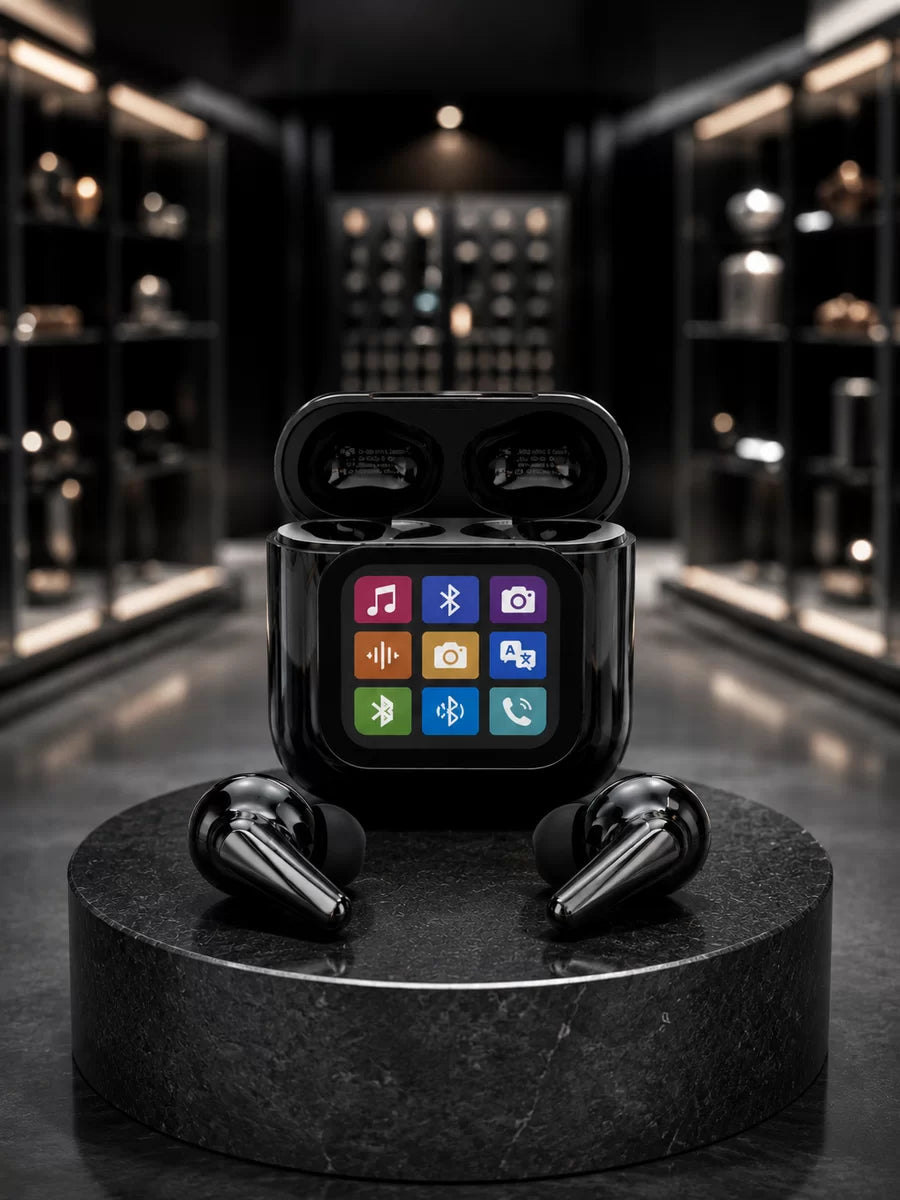 AI Destekli Dokunmatik Ekranlı Kablosuz Bluetooth Kulaklık