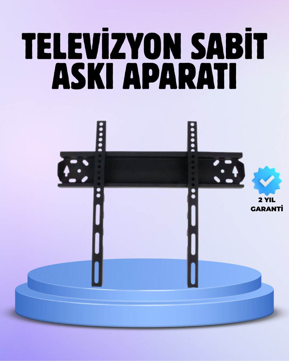 LCD LED Plasma TV Askı Aparatı 32-65 İnç Uyumlu 3 Kademeli Ayar