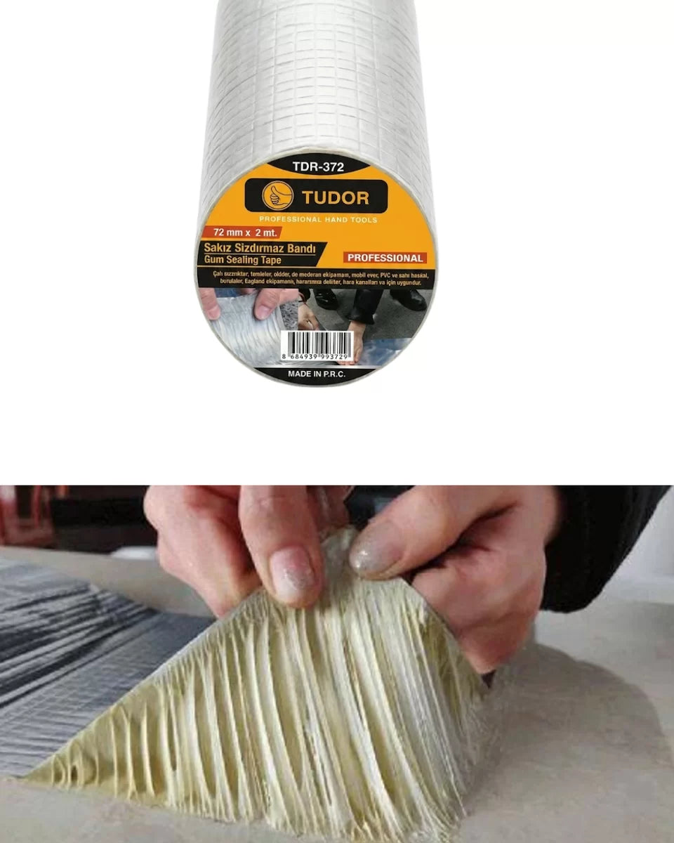 3 Lü Set Su Geçirmez Sızdırmaz Tamir Bandı Güçlü Yapışkanlı 72 MM