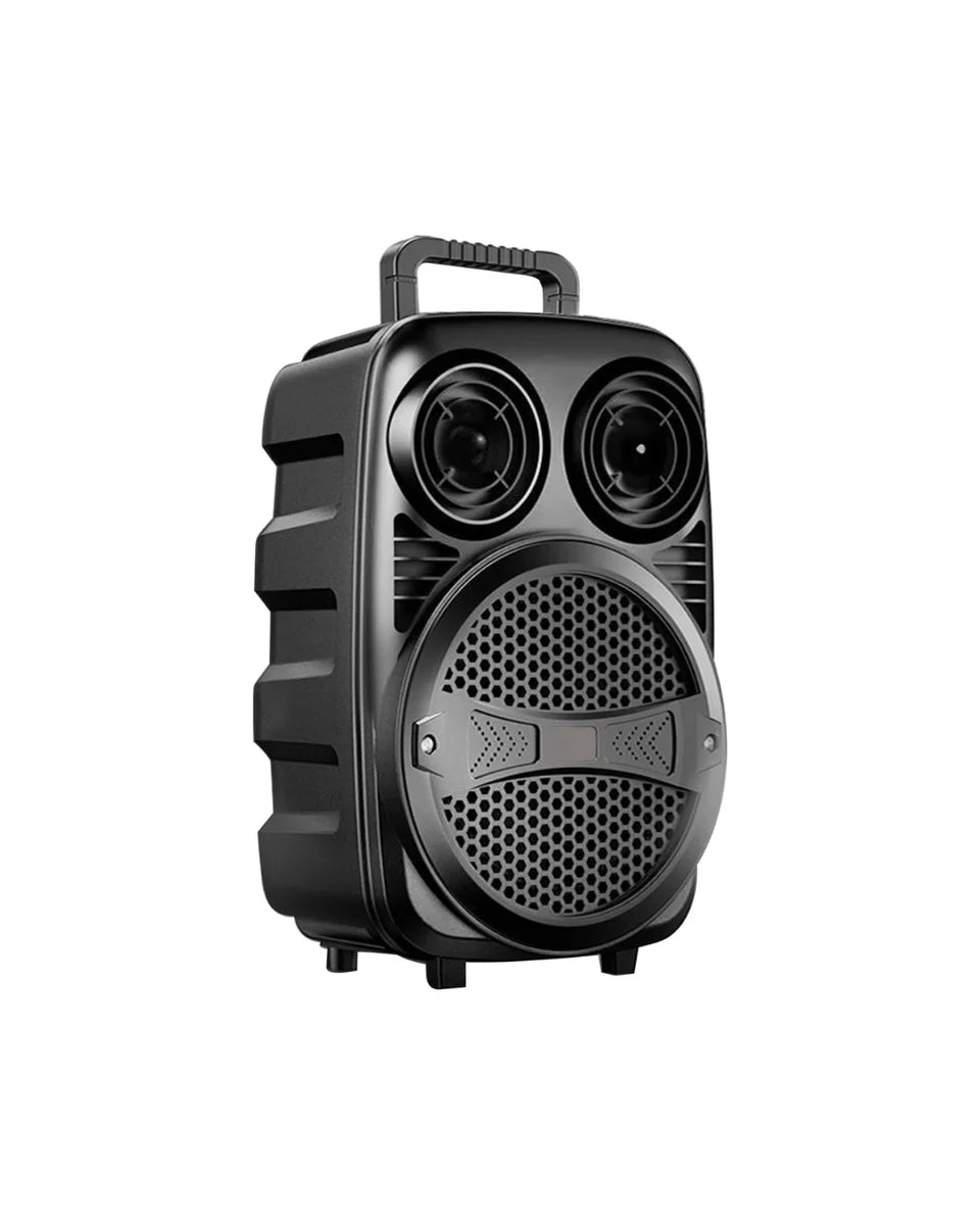Kablosuz Karaoke Hoparlör Mikrofonlu RGB Işıklı Bluetooth Speaker USB TF Kart Destekli