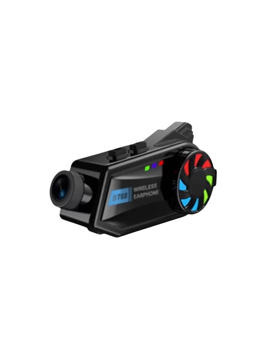 Bluetooth Destekli Kask Kamerası Uzun Batarya ve Akıllı Kontrol
