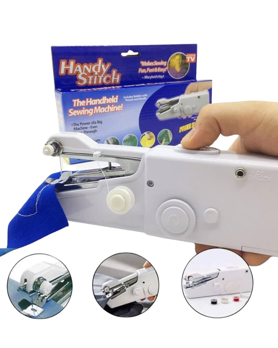 Taşınabilir Mini Dikiş Makinesi Hızlı Onarım ve Kendin Yap