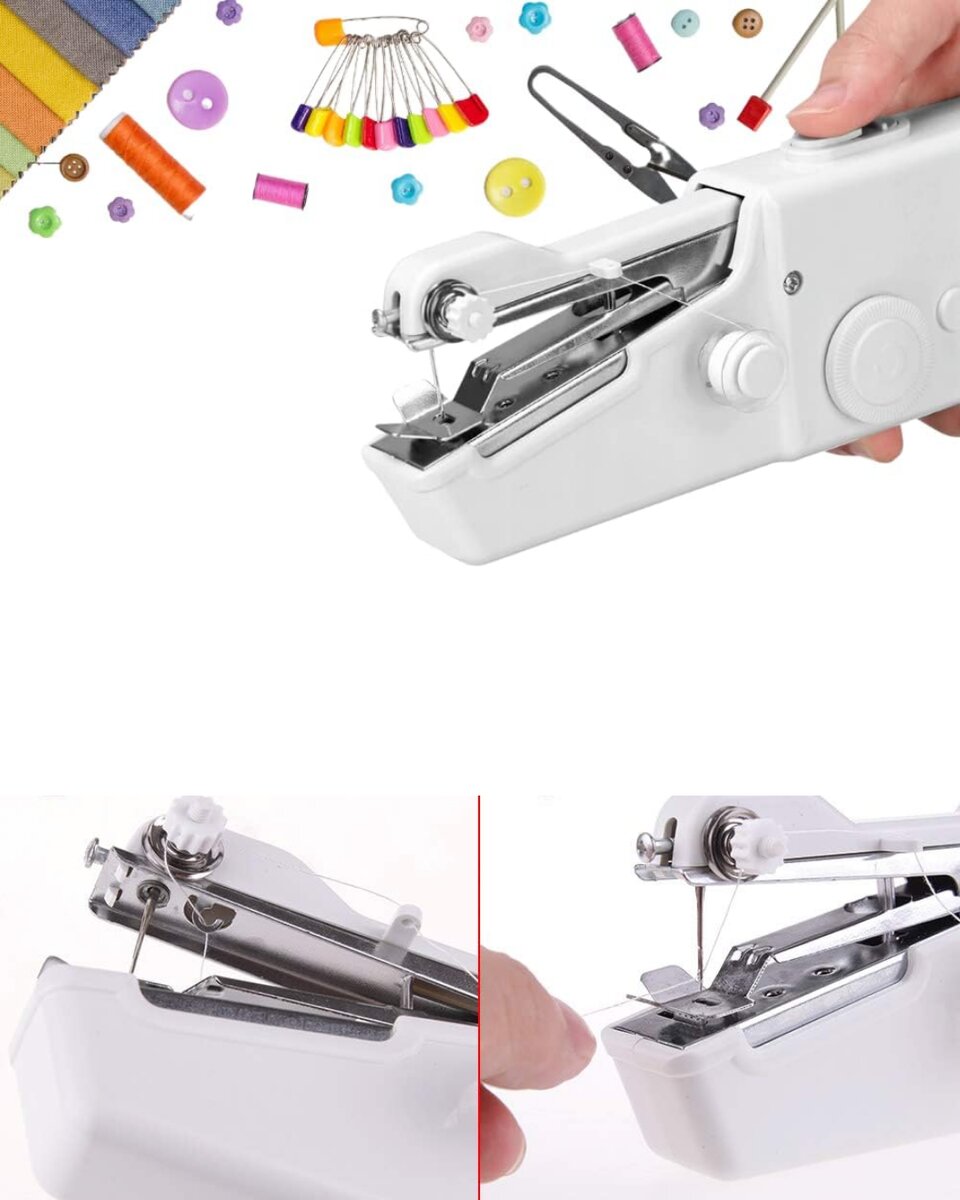 Taşınabilir Mini Dikiş Makinesi Hızlı Onarım ve Kendin Yap