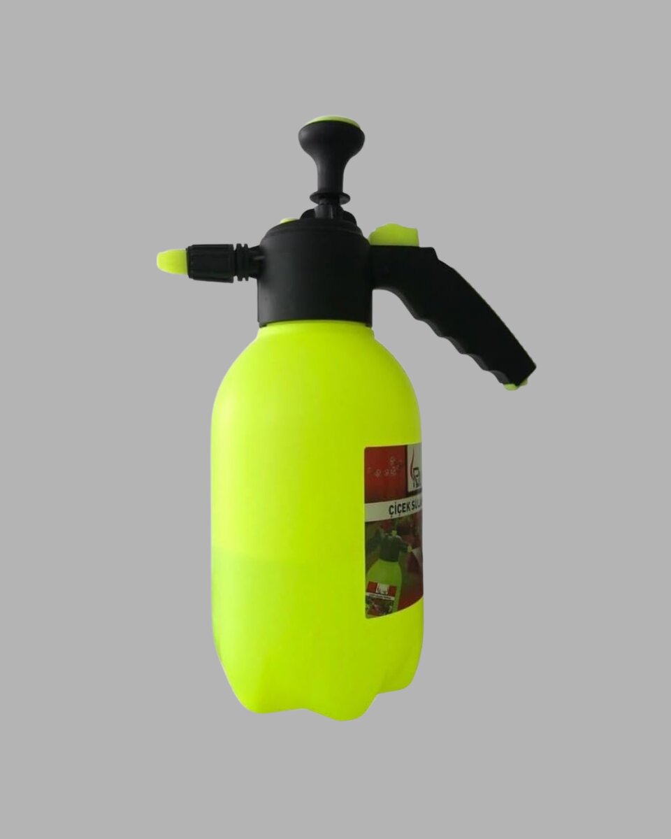 2 Litre Püskürtücü Bakır Nozullu Ayarlı Sprey Temizlik ve Bahçe