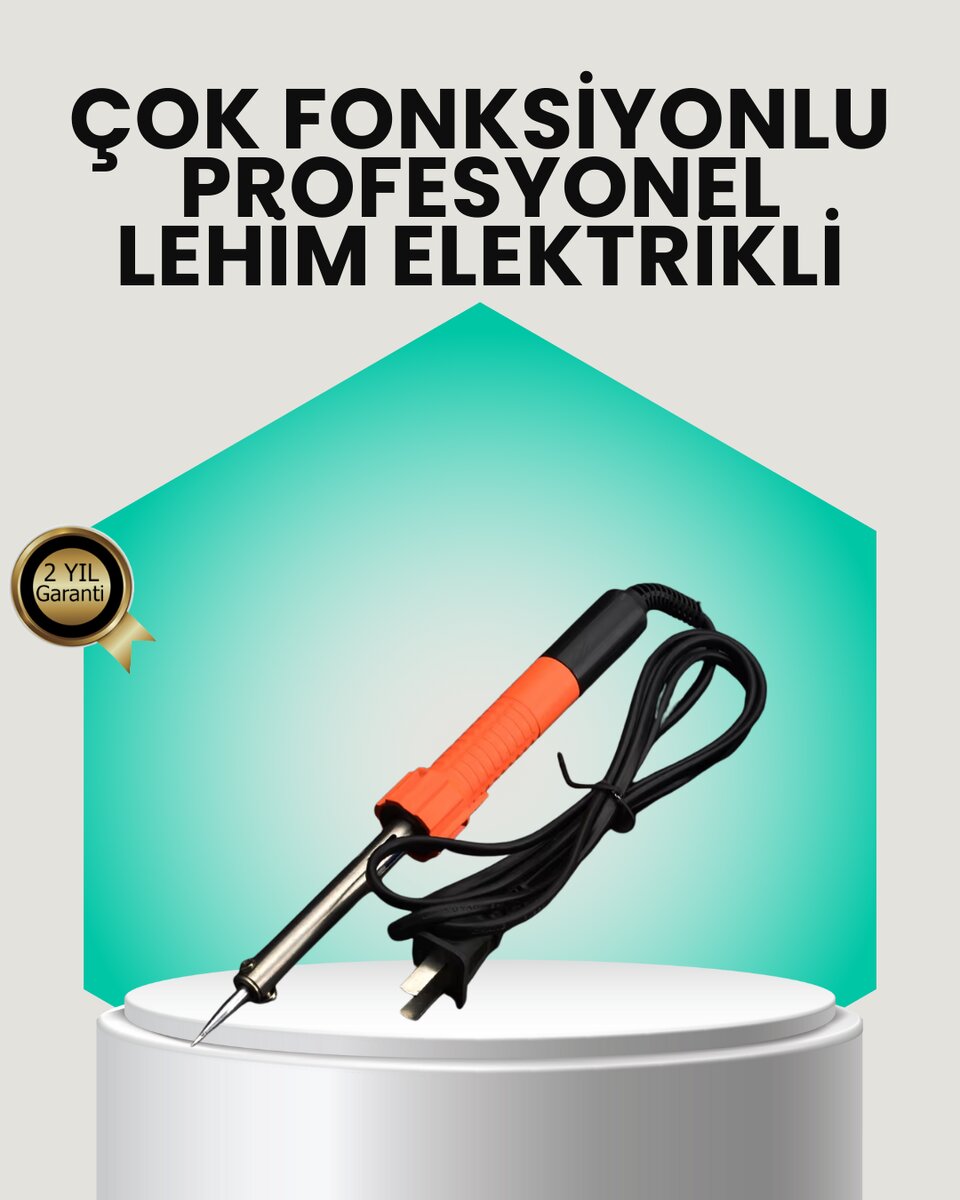 Isıya Dayanıklı Ergonomik Saplı Elektronik Lehimleme Havyası