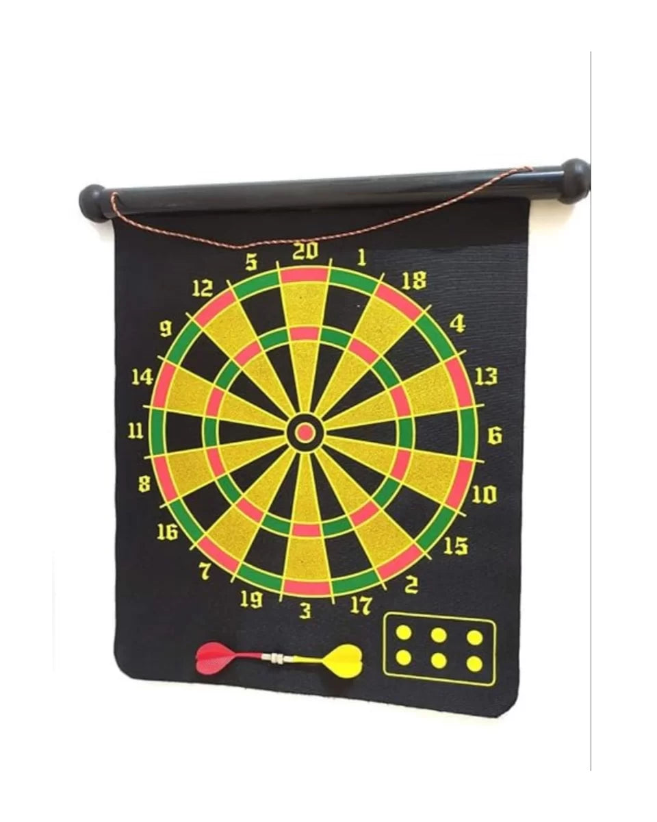 Aile ve Arkadaş Oyunları İçin Manyetik Dart Tahtası 6 Ok Dahil