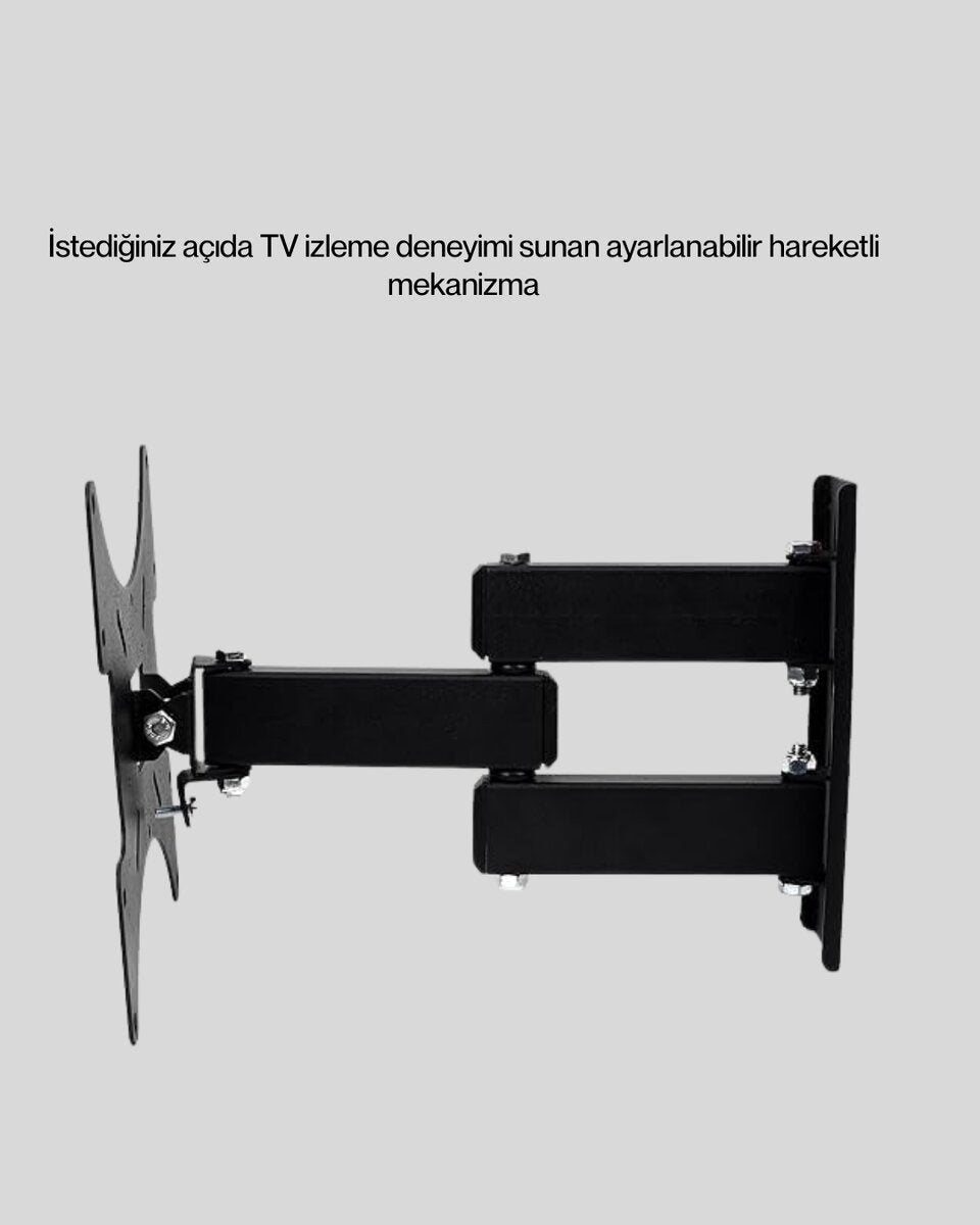 VESA Uyumlu Hareketli TV Askı Aparatı Kolay Montaj