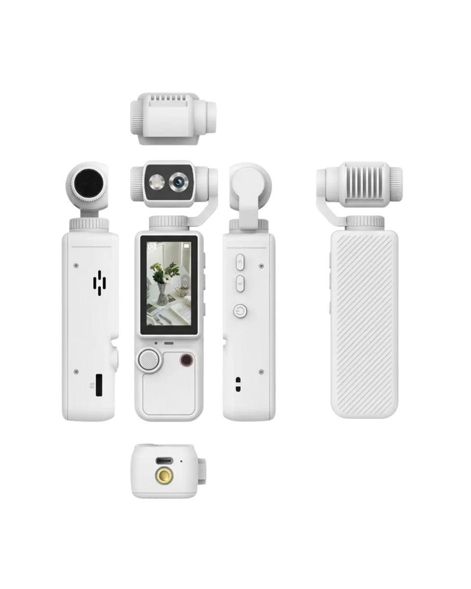 Kompakt 4K Video Kamera Otomatik Netleme ve Dahili Işık Destekli El Kamerası